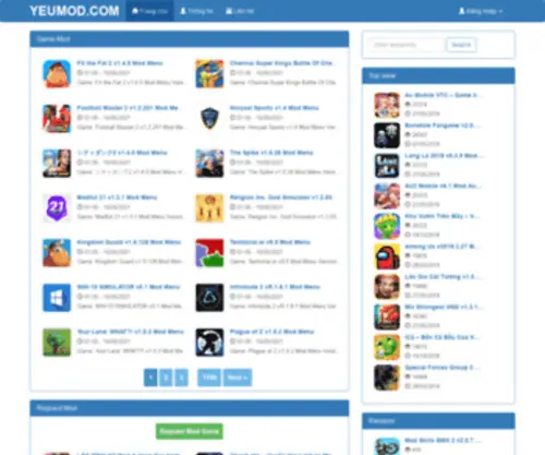Yeumod.com(Yeumod) Screenshot