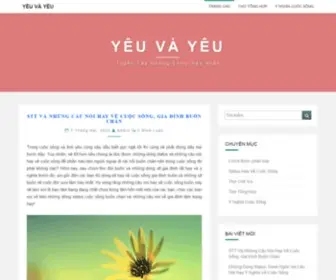 Yeuvayeu.com(Yêu Và Yêu) Screenshot