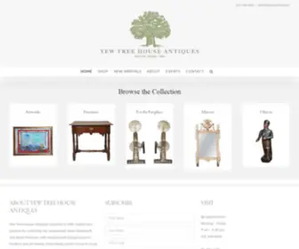 Yewtreehouseantiques.com(Yew Tree House) Screenshot