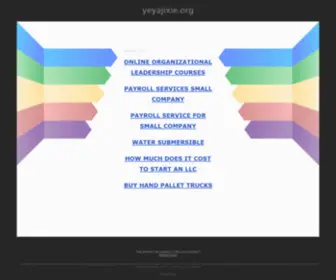 Yeyajixie.org(液压机) Screenshot