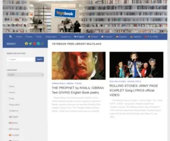 Yeyebook.com(FREE LIBRARY MULTI LANG) Screenshot