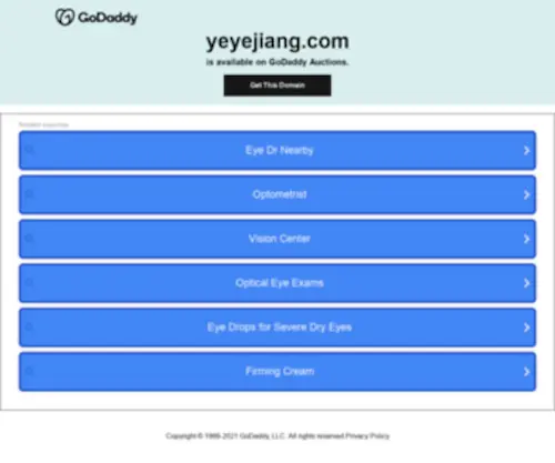 Yeyejiang.com(Yeyejiang) Screenshot