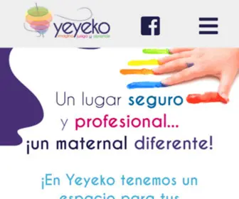 Yeyeko.org(Kinder en querétaro) Screenshot