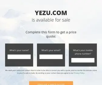 Yezu.com(Yezu) Screenshot