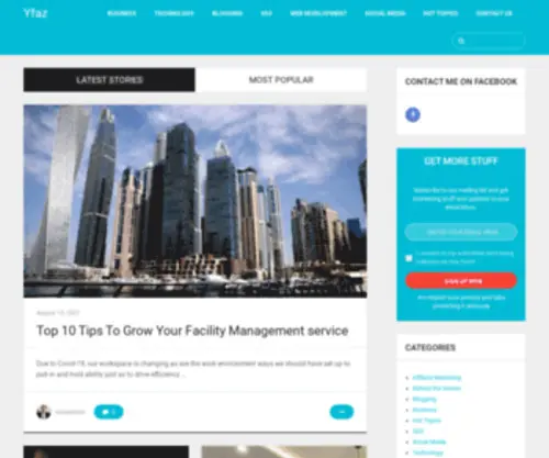 Yfaz.com(Default page) Screenshot