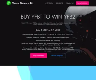 Yfbit.finance(YFBT Yearn Finance Bit) Screenshot