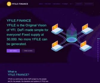 Yfile.finance(Yfile finance) Screenshot