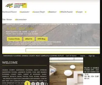 Yfloors.com(Hardwood Flooring Depot) Screenshot