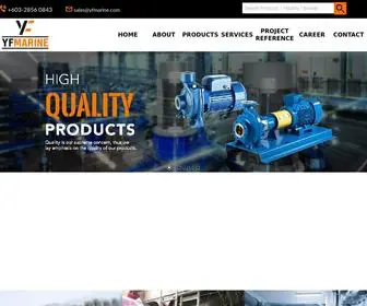 Yfmarine.com(Marine Valves Kuala Lumpur (KL)) Screenshot