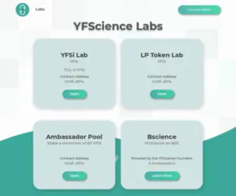 Yfsi.finance(YFScience) Screenshot