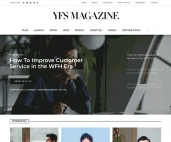 YFsmagazine.com(YFS Magazine) Screenshot