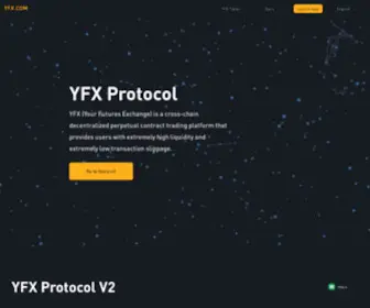 YFX.com(Decentralized Future Exchange) Screenshot