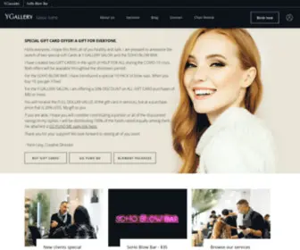 Ygallerysalon.com(YGallery Salon) Screenshot