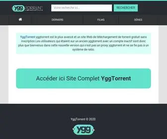 YGgtorrent.buzz(Télécharger Films et Séries Torrent en Français) Screenshot