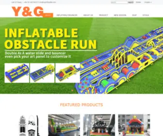 Yginflatable.net(Y&G Inflatable) Screenshot