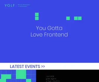 YGLfconf.com(You Gotta Love Frontend) Screenshot