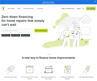 Ygrene.com(Ygrene PACE Clean & Green Energy Home Improvements) Screenshot
