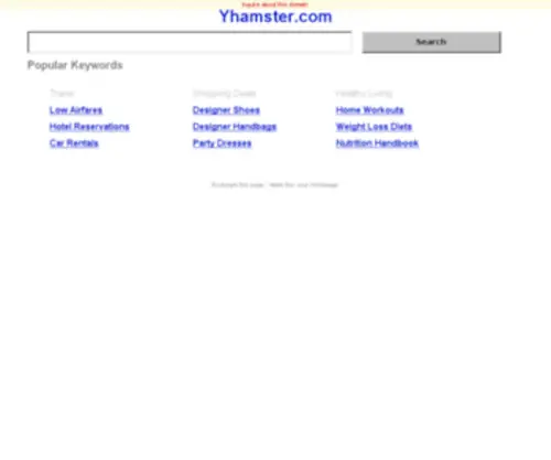 Yhamster.com(Yhamster) Screenshot