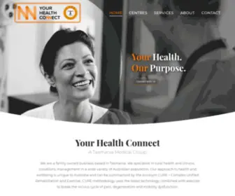 YHCgroup.com.au(Your Health Connect) Screenshot