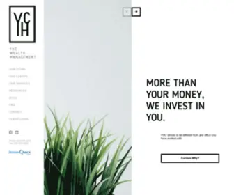 YHcwealthmanagement.com(An Independent Firm) Screenshot