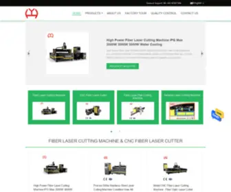 Yhlasercut.com(Quality Fiber Laser Cutting Machine & CNC Fiber Laser Cutter factory from China) Screenshot