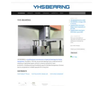 YHsbearing.com(YHS BEARING) Screenshot