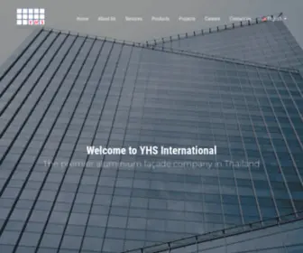 Yhsi.com(Curtain Wall) Screenshot