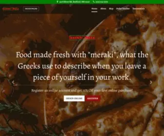 Yiannispizzanh.com(Yianni's Pizza) Screenshot