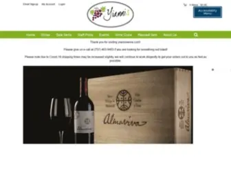 Yianniswine.com(Yiannis Wine Shop) Screenshot