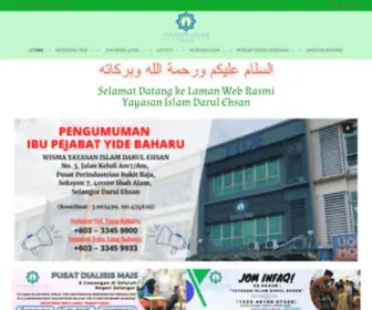 Yide.com.my(Yayasan Islam Darul Ehsan) Screenshot