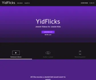 Yidflicks.com(YidFlicks) Screenshot