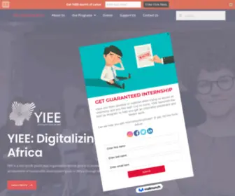 Yiee.org.ng(Digitalizing Africa) Screenshot