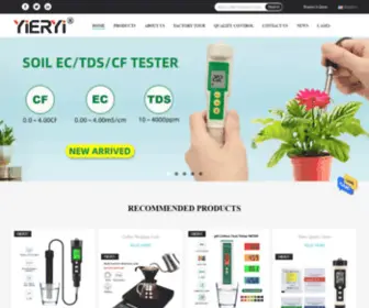 Yieryitools.com(Quality ATC Portable Refractometer & Hand Held Refractometer factory from China) Screenshot