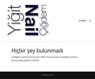 Yigitnailcigdem.com(SEO) Screenshot