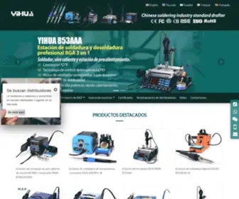 Yihuasoldering.com(Empresa YiHua) Screenshot