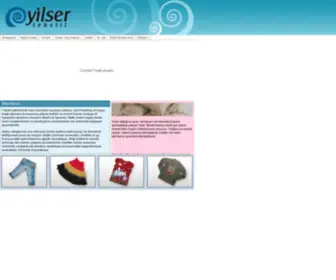 Yilsertekstil.com(Yilser Yıkama) Screenshot