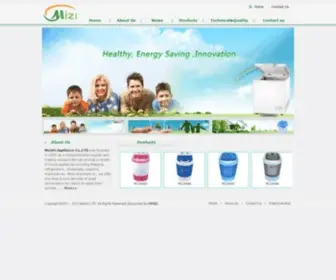 Yimeihome.com(Cixi Meizhi Appliances CO) Screenshot