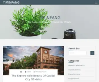 Yiminfang.com(西安益民坊) Screenshot