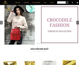 Yimita.vn(YIMITA là thương hiệu chuyên về đồ da cá sấu thật cao cấp như) Screenshot