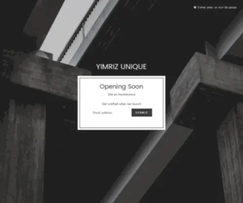 Yimrizunique.com(Yimriz Unique) Screenshot