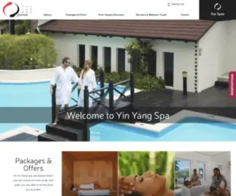 Yin-Yangspa.com(Yin Yang Spa) Screenshot