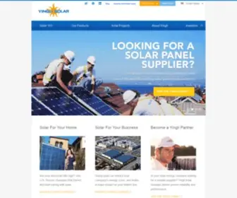 Yinglisolar.com(Solar Panels & Solar Energy) Screenshot