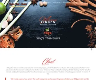 Yingsthaisushi.com(An Exquisite Restaurant Wordpress Theme) Screenshot