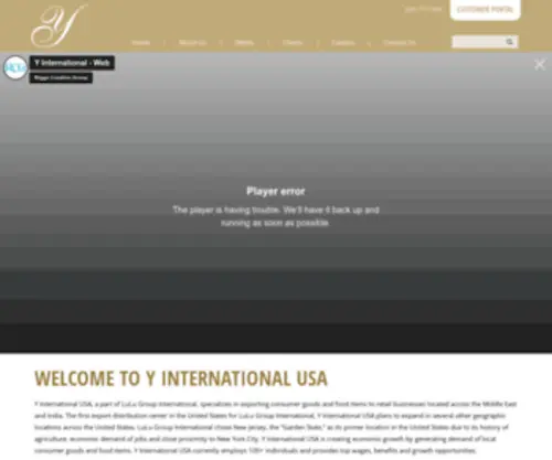 Yinternational.us.com(Yinternational) Screenshot