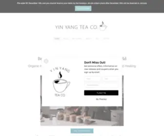 Yinyangteaco.com(YIN YANG TEA CO) Screenshot