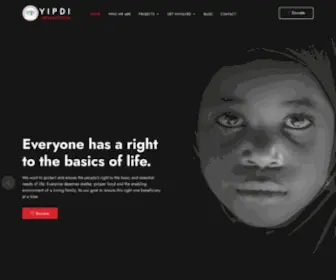 Yipdi.org(Non-governmental Organization) Screenshot