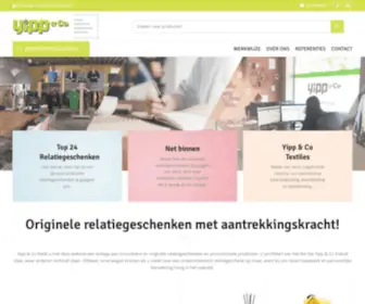 Yippenco.nl(Originele relatiegeschenken) Screenshot