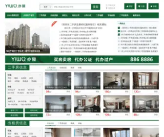 Yiwufangchan.net(亦屋房产网) Screenshot