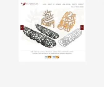 Yjgems.com(Y & J Gems) Screenshot