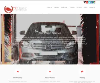 YKclassiccarwash.com(YK Classic Car Wash) Screenshot